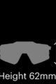 100% SPEEDLAB Fahrradsonnenbrille - S3 - Grau