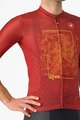 CASTELLI Kurzarm Fahrradtrikot - GIRO107 ROMA - Rot