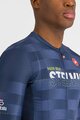 CASTELLI Kurzarm Fahrradtrikot - GIRO107 STELVIO - Blau