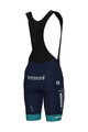 ALÉ Kurze Fahrradhose mit Trägern - BAHRAIN VICTORIOUS 2025 - Blau