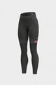 ALÉ Lange Fahrradhose ohne Träger  - PR-R MILD TIGHTS - Schwarz/Rosa