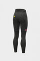 ALÉ Lange Fahrradhose ohne Träger  - PR-R MILD TIGHTS - Schwarz/Rosa