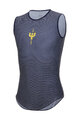 SANTINI Ärmelloses Fahrrad-Shirt - TDF MAILLOT JAUNE - Blau