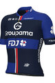 ALÉ Kurzarm Fahrradtrikot - GROUPAMA FDJ 2025 - Blau