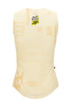 SANTINI Ärmelloses Fahrrad-Shirt - TDF GRAND DÉPART - Beige
