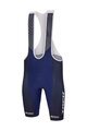 SANTINI Kurze Fahrradhose mit Trägern - TREK FACTORY RACING 2025 - Blau