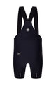SANTINI Kurze Fahrradhose mit Trägern - TOUR DE FRANCE - BIB SHORTS - Schwarz