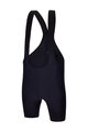 SANTINI Kurze Fahrradhose mit Trägern - TOUR DE FRANCE - BIB SHORTS - Schwarz