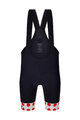 SANTINI Kurze Fahrradhose mit Trägern - TOUR DE FRANCE - BIB SHORTS - Schwarz