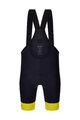 SANTINI Kurze Fahrradhose mit Trägern - TOUR DE FRANCE - BIB SHORTS - Schwarz