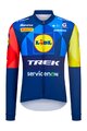SANTINI Langarm Fahrradtrikot für den Sommer - LIDL TREK - LONG-SLEEVE JERSEY