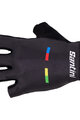 SANTINI Fingerlose Fahrradhandschuhe - UCI WORLD CHAMPION - Schwarz