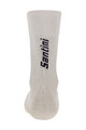 SANTINI Klassische Fahrradsocken - LIDL TREK 2025 - Weiß