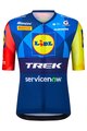SANTINI Kurzarm Fahrradtrikot - LIDL TREK - JERSEY