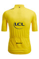 SANTINI Kurzarm Fahrradtrikot - TOUR DE FRANCE - YELLOW JERSEY - Gelb