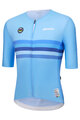 SANTINI Kurzarm Fahrradtrikot - UCI WORLD CHAMPION BELGIUM - Blau