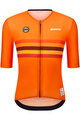 SANTINI Kurzarm Fahrradtrikot - UCI WORLD CHAMPION NETHERLANDS - Orange