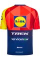 SANTINI Kurzarm Fahrrad-Shirt - LIDL TREK - TECHNICAL T-SHIRT