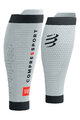 COMPRESSPORT Fahrrad-Beinwärmer - R2 3.0 - Grau/Schwarz