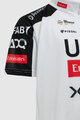 PISSEI Kurzarm Fahrradtrikot - UAE TEAM EMIRATES - XRG 2026 REPLICA JUNIOR - Weiß/Schwarz/Rot