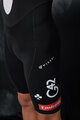 PISSEI Kurze Fahrradhose mit Trägern - UAE TEAM EMIRATES XRG 2025 - Weiß/Schwarz
