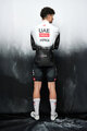PISSEI Langarm Fahrradtrikot für den Winter - UAE TEAM EMIRATES - XRG 2025 REPLICA - Weiß/Schwarz
