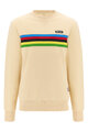 SANTINI Kapuzenpullover - UCI WORLD CHAMPION - Beige
