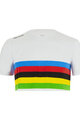 SANTINI Kurzarm Fahrrad-Shirt - UCI OFFICIAL WORLD CHAMPION - mehrfarbig