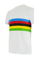 SANTINI Kurzarm Fahrrad-Shirt - UCI OFFICIAL WORLD CHAMPION - mehrfarbig