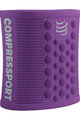 COMPRESSPORT Schweißband - 3D.DOTS - Lila/Weiß