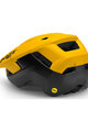 MET Fahrradhelm - TERRAE MIPS - Gelb/Schwarz