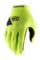 100% SPEEDLAB Langfinger-Fahrradhandschuhe - RIDECAMP - Schwarz/Gelb