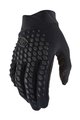 100% SPEEDLAB Langfinger-Fahrradhandschuhe - GEOMATIC - Schwarz/Grau