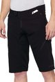100% SPEEDLAB Fahrradshorts ohne Träger - AIRMATIC - Schwarz