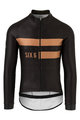 AGU Winddichte Fahrradjacke - SIX6 - Schwarz/Braun