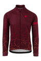 AGU Fahrrad-Thermojacke - CAMO OUTLINE TREND - bordeaux
