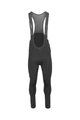 AGU Lange Fahrradhose mit Trägern - ESSENTIAL WINDPROOF  - Schwarz
