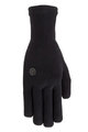 AGU Langfinger-Fahrradhandschuhe - MERINO WATERPROOF - Schwarz