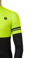 AGU Langarm Fahrradtrikot für den Winter - DUO WINTER - Schwarz/Gelb