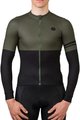 AGU Langarm Fahrradtrikot für den Winter - DUO WINTER - Schwarz/Grün