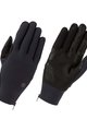 AGU Langfinger-Fahrradhandschuhe - NEOPRENE LIGHT+ZIP - Schwarz