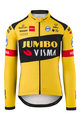 AGU Langarm Fahrradtrikot für den Winter - JUMBO-VISMA 2020 - Schwarz/Gelb