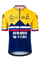 AGU Kurzarm Fahrradtrikot - JUMBO-VISMA 2020 - Gelb/Blau