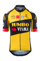 AGU Kurzarm Fahrradtrikot - JUMBO-VISMA 2021 - Schwarz/Gelb