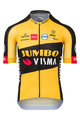 AGU Kurzarm Fahrradtrikot - JUMBO-VISMA 2021 - Schwarz/Gelb