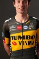 AGU Kurzarm Fahrradtrikot - JUMBO-VISMA 2021 TDF - Schwarz/Gelb