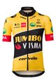 AGU Kurzarm Fahrradtrikot - JUMBO-VISMA 22 KIDS - Gelb/Schwarz