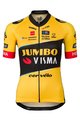 AGU Kurzarm Fahrradtrikot - JUMBO-VISMA 23 LADY - Gelb/Schwarz