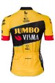 AGU Kurzarm Fahrradtrikot - JUMBO-VISMA 23 LADY - Gelb/Schwarz