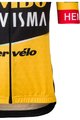 AGU Kurzarm Fahrradtrikot - JUMBO-VISMA 23 KIDS - Gelb/Schwarz